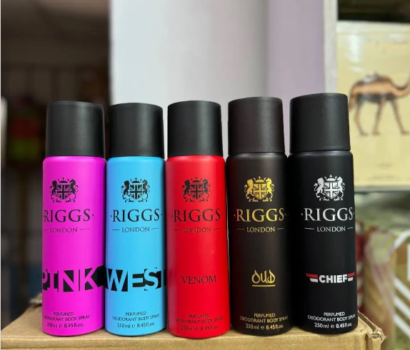 Riggs body spray